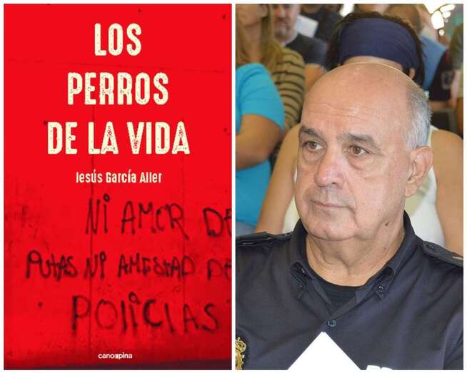 Imagen de la portada de Los perros de la vida y de Jesús García Aller/TA.